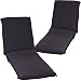 Produktbild nxtbuy 2er Set Auflage für Gartenliegen Ascot Zip 195x65x8cm mit Reißverschluss - Premium Liegenauflage mit Schaumkern und abnehmbarem Bezug - Sitzpolster für Gartenliegen, Dessin:Anthrazit