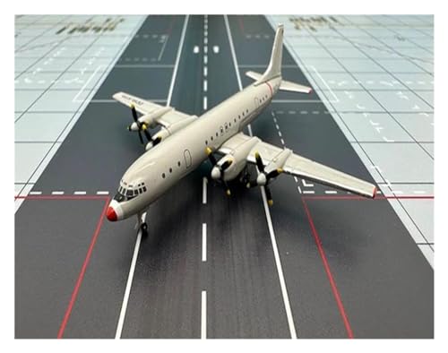 Modelo de avión de colección Interflug IL-18 a escala de alta precisión 7