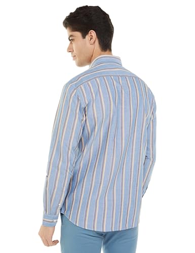 Image of Arrow Men's Striped Slim Fit Shirt