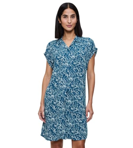 Triumph Boyfriend Fit NDW X, Nachthemd Damen, Mehrfarbig (Sea Blue Light Combination), 38