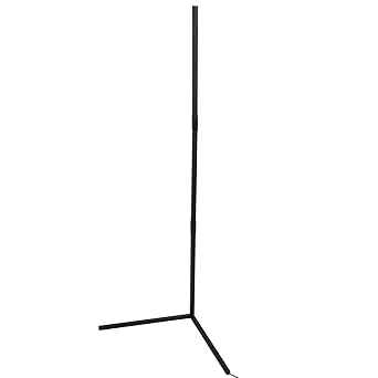 Corner Floor Lamp, RGB Color Changing Dimmable Modern LED Standing Floor Lamp with Remote Control, Minimalist Romantic Mood Lighting Night Light for Bedroom Living Room Gaming Room(EU)'