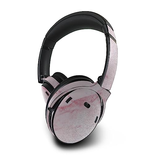 Image of MightySkins Skin Compatible with Bose QuietComfort 45 Headphones Girly Marble Dazzle | Protective, Durable, and Unique Vinyl Decal wrap Cover | Easy to Apply | Made in The USA