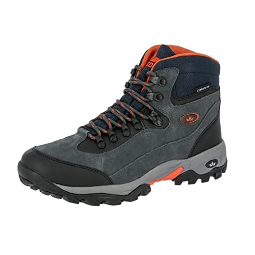 Lico MILAN Herren Trekking- & Wanderstiefel, Anthrazit/ Orange, 45 EU 4 Lico MILAN Herren Trekking- & Wanderstiefel, Anthrazit/ Orange, 45 EU