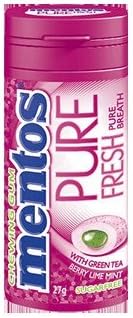 Pure Fresh Sugar Free Chewing Gum, Green Tea & Berry Lime, 27g