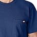 Dickies Men's Short Sleeve Heavyweight Crew Neck Pocket T-Shirt, Limoges Single Dye Heather, XL