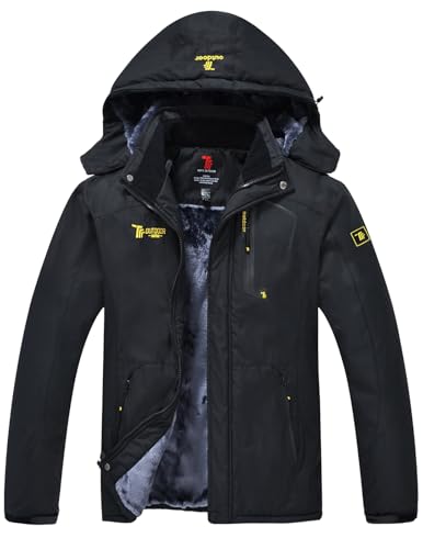 YSENTO Herren Skijacke Winterjacke Softshelljack Wasserdicht Warm...