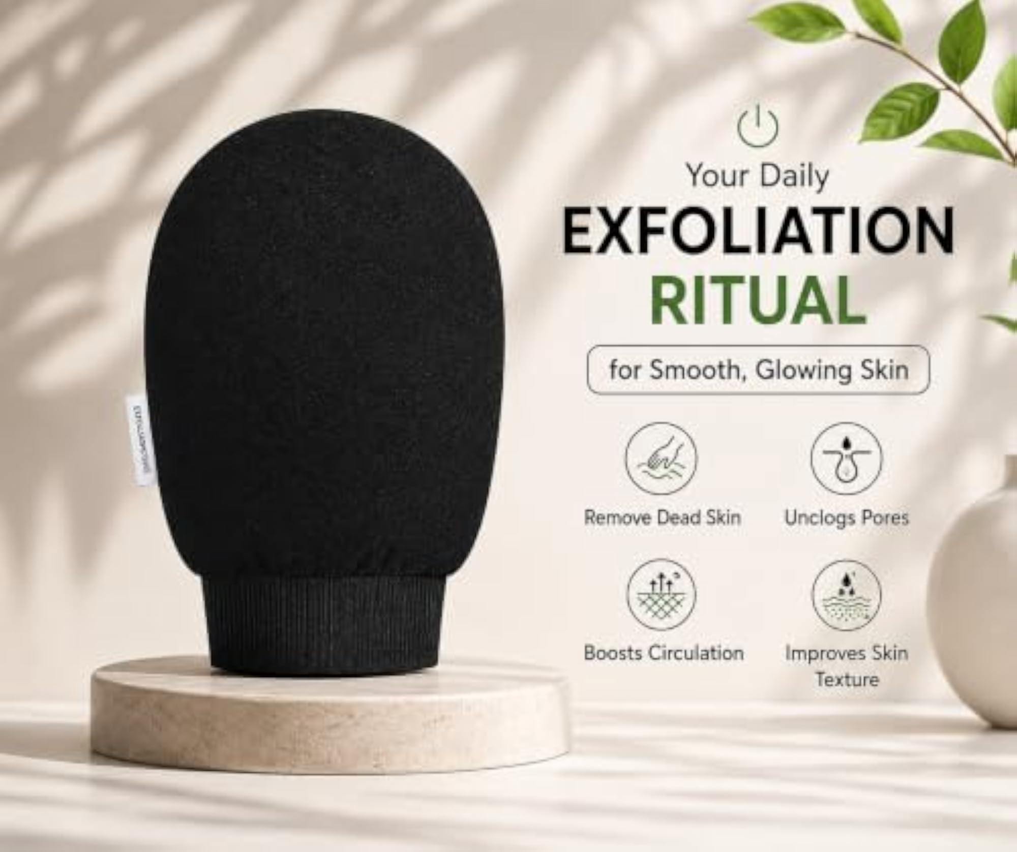 Exfoliating Bath Glove, Deep Cleansing Mitts