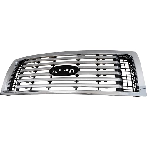 Image of Garage-Pro Grille Assembly For Ford F-150 2010-2012 Chrome