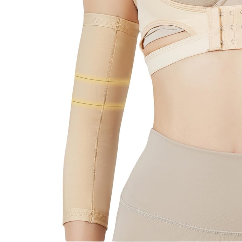 MIPPO® Post-Surgical Upper Arm Compression Sleeve | Slimming Arm Shaper & Lipo Recovery Wrap-image-48