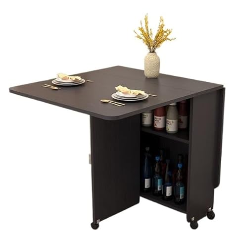 ���r���O�e�[�u�� �L�k �_�C�j���O�� �܂肽���� �L���� Tufduzo �T�C�h �H�� �L�k �L���X�^�[�t�� �L�b�`�����S�� �V���v�� ������� ���[ �����o�� �ȃX�y�[�X ���@�\ �^�t�h�D�] (140*80*77CM,���N���~)