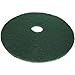 PRO SOURCE Floor Scrubbing Pads: 5 Pack, Green Coarse Polyester, 17
