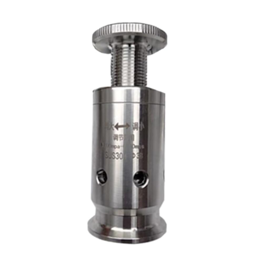 1,5 "2" Tri Clamp 0,3-4 Bar Regulowany zawór bezpieczeństwa nadmiarowy ciśnienia Sanitarny SUS 304 Stal nierdzewna Warzenie piwa Fermenter Keg(K64mm)