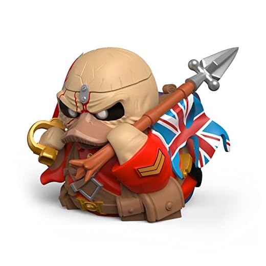 TUBBZ Edición en Caja Eddie The Trooper Figura Coleccionable de Pato de Goma de Vinilo – Producto Oficial de Iron Maiden – Música