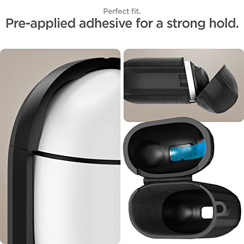 Image of Spigen for Google Pixel Buds Pro Case, Carabiner Included, Classic Design, Shock-Proof Cover, (Classic Fit) - Black
