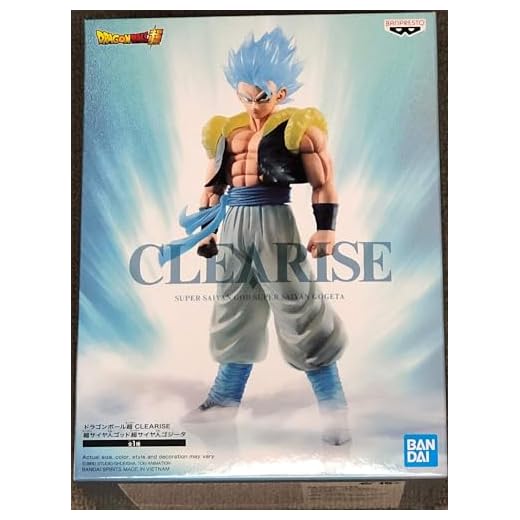 Banpresto Dragon Ball Super CLEARISE Super Saiyan GOD Super Saiyan GOGETA