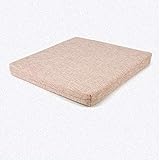 Photo Gallery generic sedia pad cotone lino seduta cuscino quadrato semplicità scrivania sedia mat cuscino lavabile per sedia da pranzo sedia ufficio/marrone./40 * 40 * 5cm Photo Gallery generic sedia pad cotone lino seduta cuscino quadrato semplicità scrivania sedia mat cuscino lavabile per sedia da pranzo sedia ufficio/marrone./40 * 40 * 5cm