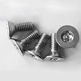 Tiene le cose dentro M5 M6 Pentagonale Star Vite Star Flat Testa Security Fives Point Viti Bullons Lunghezza 8mm-30mm Adatto a molti luoghi(M5 x8mm(30pcs))