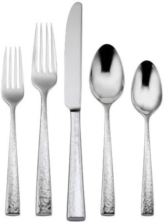Oneida Cabria 65 Piece Fine Flatware Set, 18/10 Stainless, Service for 12