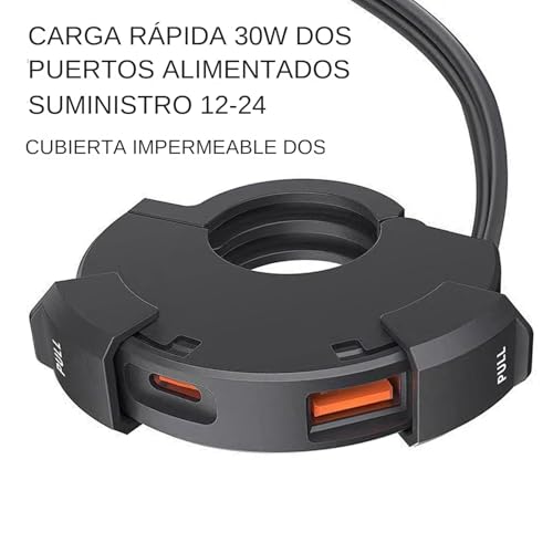 Cargadores para cámaras digitales y teléfonos con carga rápida PD30W impermeable 5