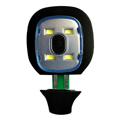 Leeofty Interface USB Lâmpada para chapéu de tricô esportivo Outono inverno Temporada de inverno Pes