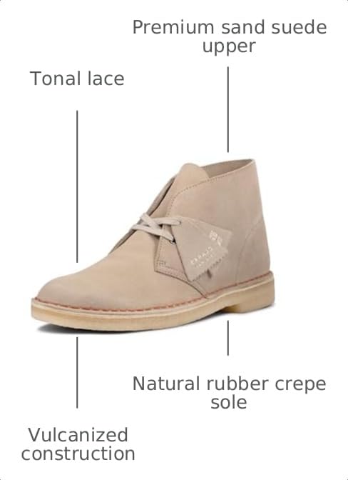 Image of Clarks mens Desert Boot
