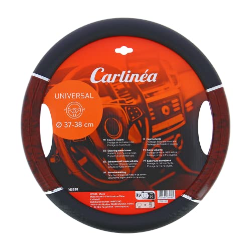 Tuning Effect 163538 Couvre-Volant Noir Simili Bois