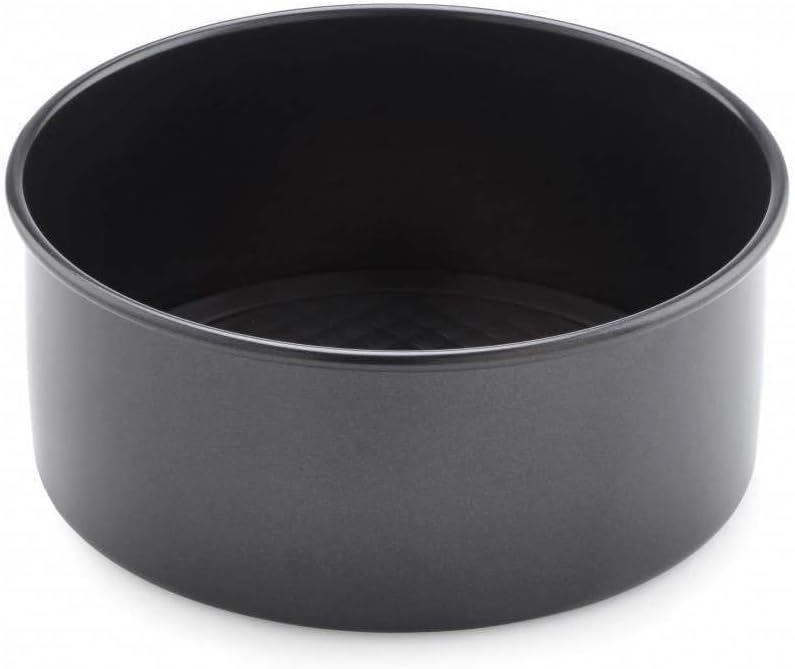 Prestige Inspire Round Cake Tin (Loose Base) -6-inch, Metal, Black, 16 cm