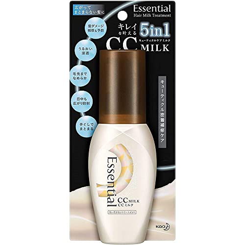 Kao Essential Night Care Hair Milk 100ml (Green Tea Set)