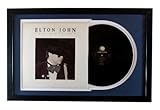 Elton John Professionally Framed Record Double Matted Ice On Fire