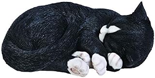 Vivid Arts Size B Real Life Sleeping Cat - Black/ White