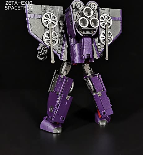 Deformation Robot Ex-10 Spacetron Astrotrain Three Change G1 Action Figure Gift 8.7-Inch (Size :) #TOP3