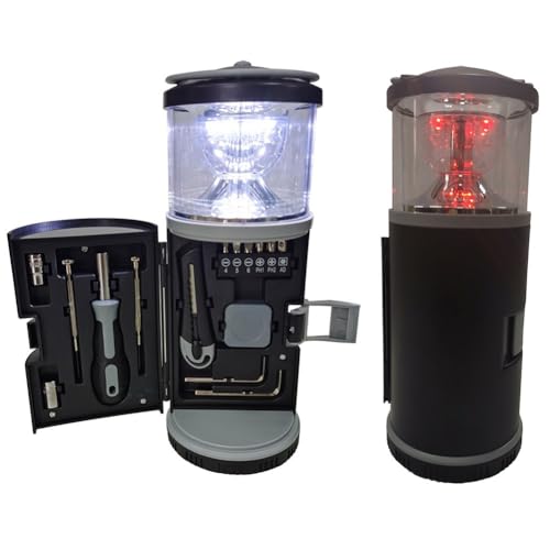 Lanterne de camping LED étanche et baladeuse avec tournevis intégré - 2