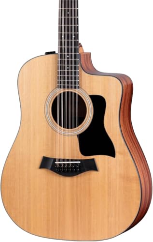 Taylor 150ce Dreadnought - Guitarra acústica-eléctrica de 12 cuerdas - Natural