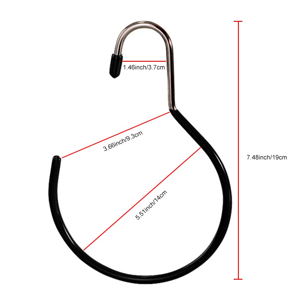 Srup 5 stuks kleerhangers sjerp, sjaalhouder, kast, haak, ring, sjaalhouder voor stropdas, riemen, hoed, hanger voor ringsjaal, ringsjaal Srup 5 stuks kleerhangers sjerp, sjaalhouder, kast, haak, ring, sjaalhouder voor stropdas, riemen, hoed, hanger voor ringsjaal, ringsjaal
