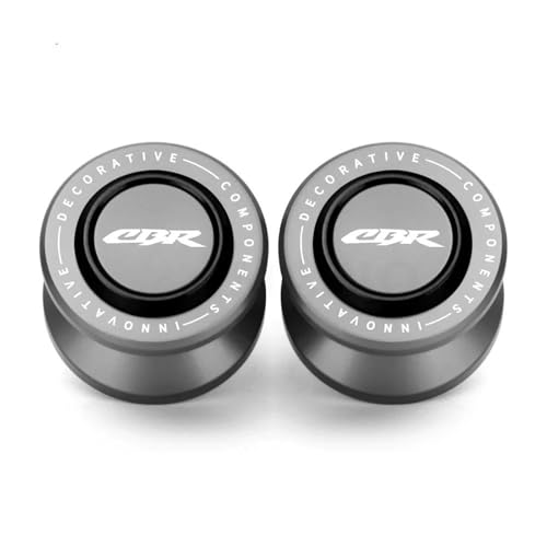 BCOTNHZT Diabolos Moto Accesorios para Motocicleta M8, Soporte De Carretes Basculantes, Tornillos Deslizantes para H CBR600F Hurricane 1990-2023(Titanio)
