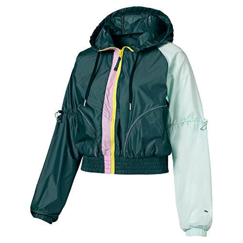 Preisvergleich Produktbild PUMA Damen Cosmic Jacket TZ Trainingsjacke, Ponderosa Pine-Fair Aqua, S