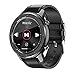 YQY Smart Watch, HD Screen Fitness Watch con 8 Entrenamientos Modo, Reloj Personalizado, Rastreadores de Fitness con Monitor de Ritmo cardíaco Monitor de sueño,Black Silicone Strap