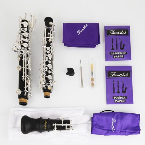 image for Danchet Oboe Beginner Student Level ABS Body Silver Plated Full Automa