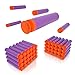 TORMEN Refill Suction Darts,Compatible for Nerf Elite Series Blasters Toy Guns-Purple 100Pcs