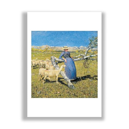 Impression d'archivage mate sans reflet Giovanni Segantini High Noon In The Alps grand format