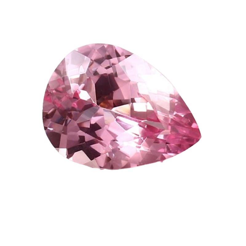 Saphir Padparadscha naturel poire pour remplacer une pierre perdue