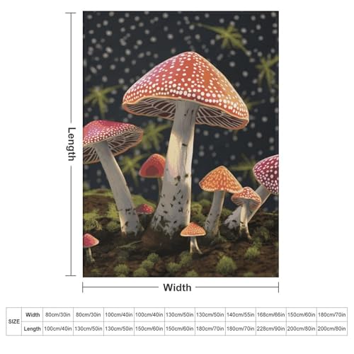 Couverture en flanelle champignons légère : fini les plaids lourds - 3