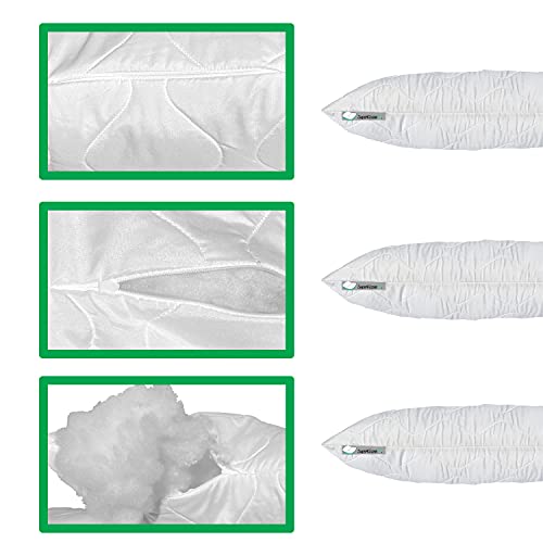 SuperKissen24. Cuscini Letto in Microfibra 80x40