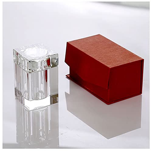 Porte-cure-dents boîte à cure-dents en verre transparent de table