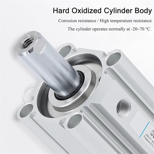 Cilindro compacto CDQ2B16 con doble efecto para un control neumático preciso de 20mm 5