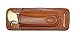 WESTERN IMAGES LEATHERWORKS, INC. Horizontal Leather Knife Sheath for Buck 110 I'm Right Handed, (Small of Back Carry, Brown)