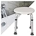 LJHYYY Badhocker für Die Dusche Geprüft, Hocker Dusche Senioren Hocker Dusche, Weiß Badewannenstuhl für Senioren für Senioren Kinder Menschen