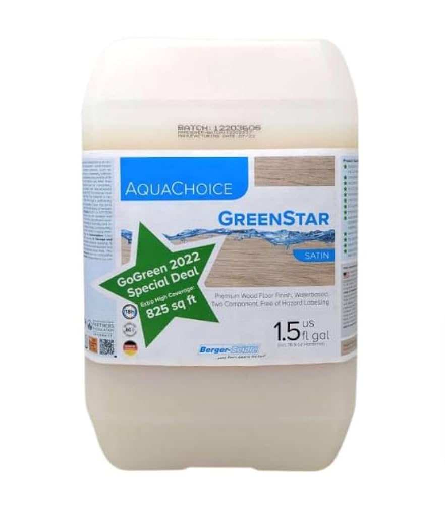 Berger-Seidle Greenstar 1.5 Gal w/Hardener (Ultra Matte