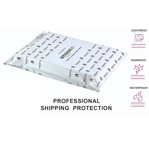 Image of Packaging PolyBag Without POD Jacket | Tamper Proof 6.5 x 8 Courier Bags Pack of 100 | Shipping Poly Bags | Packing Material for E-commerce