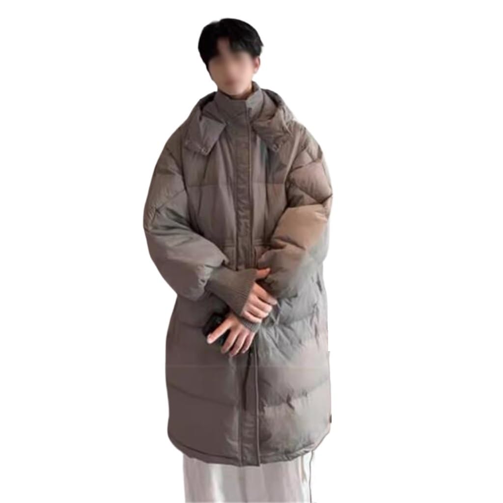 Retro To Overcome The Thickened Coat In The Long Down Jacket Mens Autumn And Winter Money